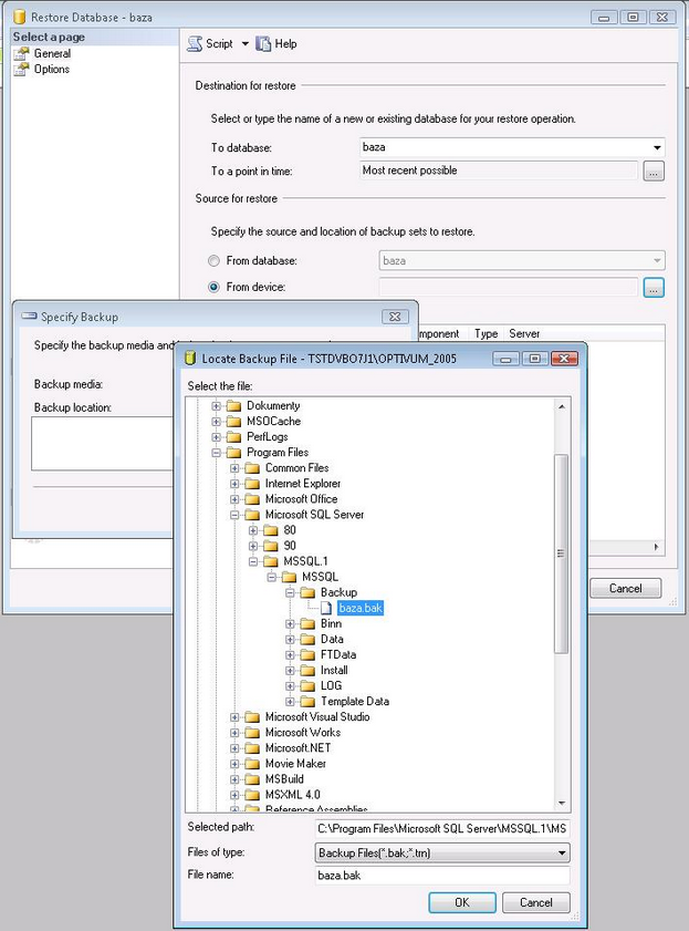 Restore_Database_Locate_BackUp_File